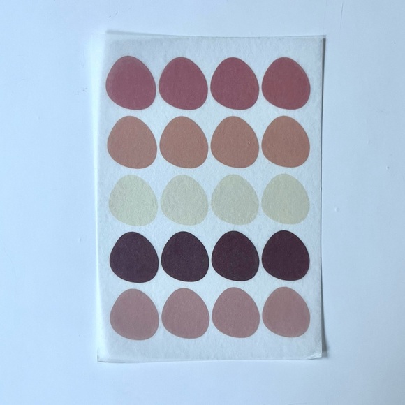 aesthetic vintage retro geometric & abstract PET sticker sheets journaling - Picture 12 of 13